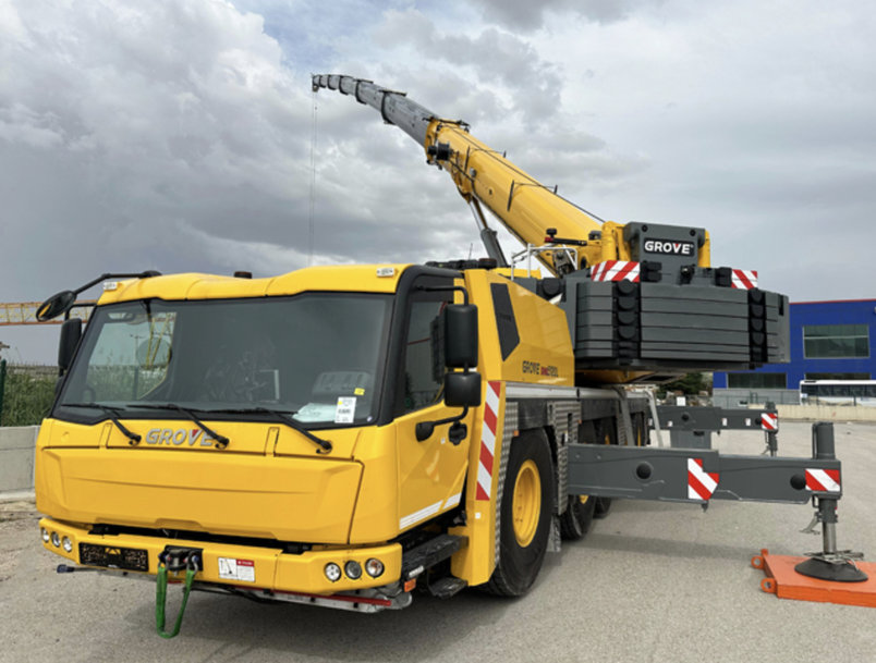 Turkish precast specialist selects versatile Grove GMK5120L